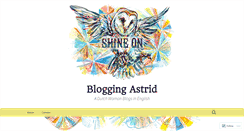 Desktop Screenshot of bloggingastrid.com